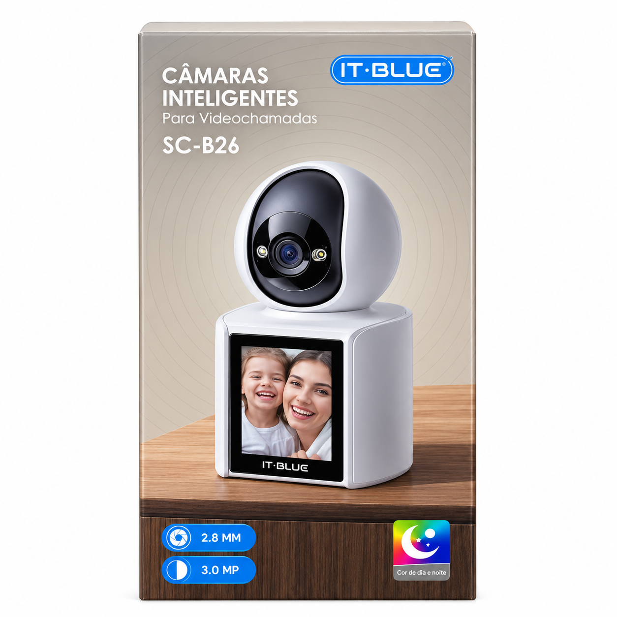 Câmera Inteligente para Videochamadas IT-Blue SC-B26